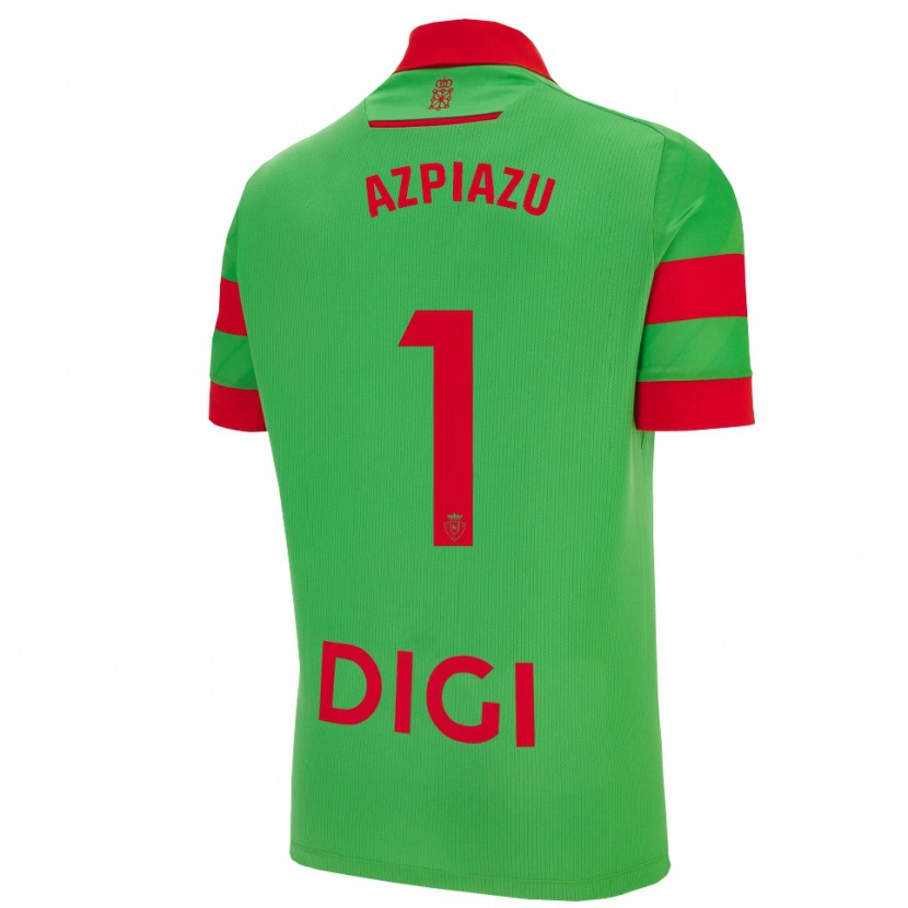 Danxen Herren Nahia Azpiazu Moreno #1 Grün Rot Auswärtstrikot Trikot 2025/26 T-Shirt Österreich