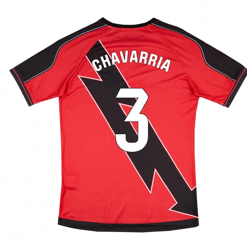 Danxen Herren Pep Chavarría #3 Rot Schwarz Auswärtstrikot Trikot 2025/26 T-Shirt Österreich