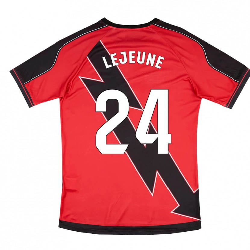 Danxen Herren Florian Lejeune #24 Rot Schwarz Auswärtstrikot Trikot 2025/26 T-Shirt Österreich