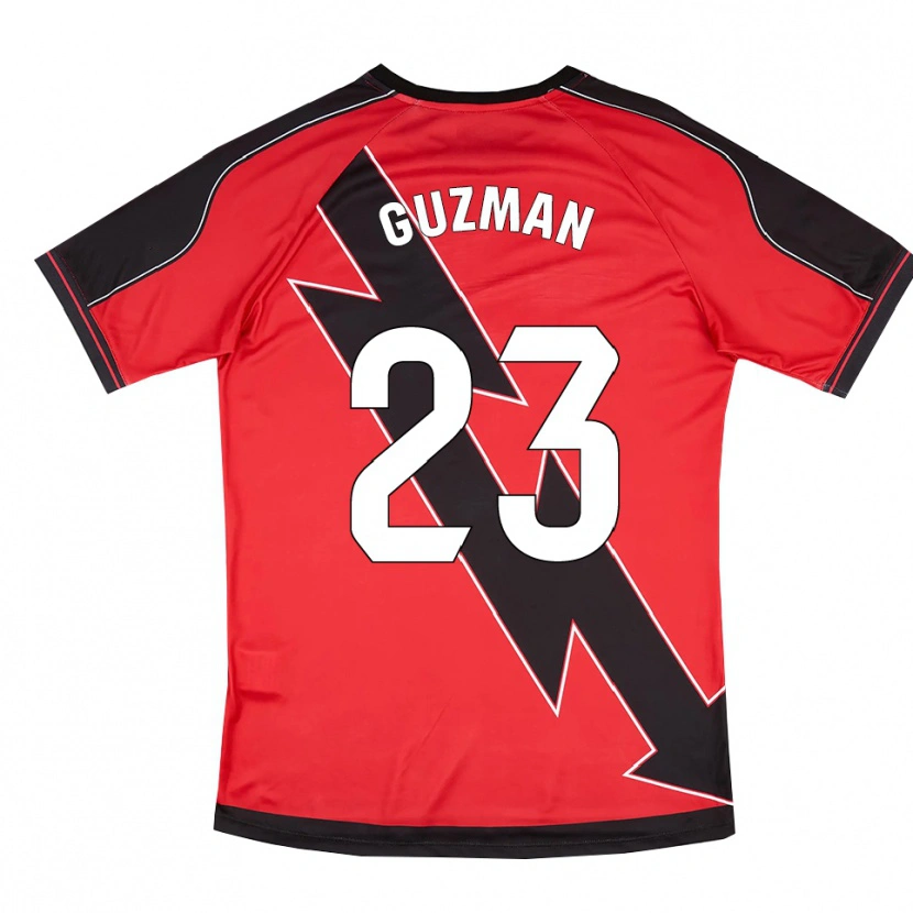 Danxen Herren Miguel Guzmán #23 Rot Schwarz Auswärtstrikot Trikot 2025/26 T-Shirt Österreich
