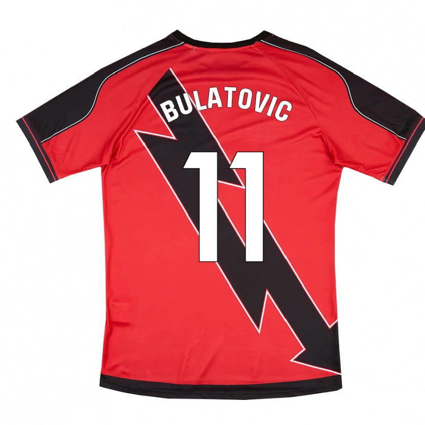 Danxen Herren Slađana Bulatović #11 Rot Schwarz Auswärtstrikot Trikot 2025/26 T-Shirt Österreich