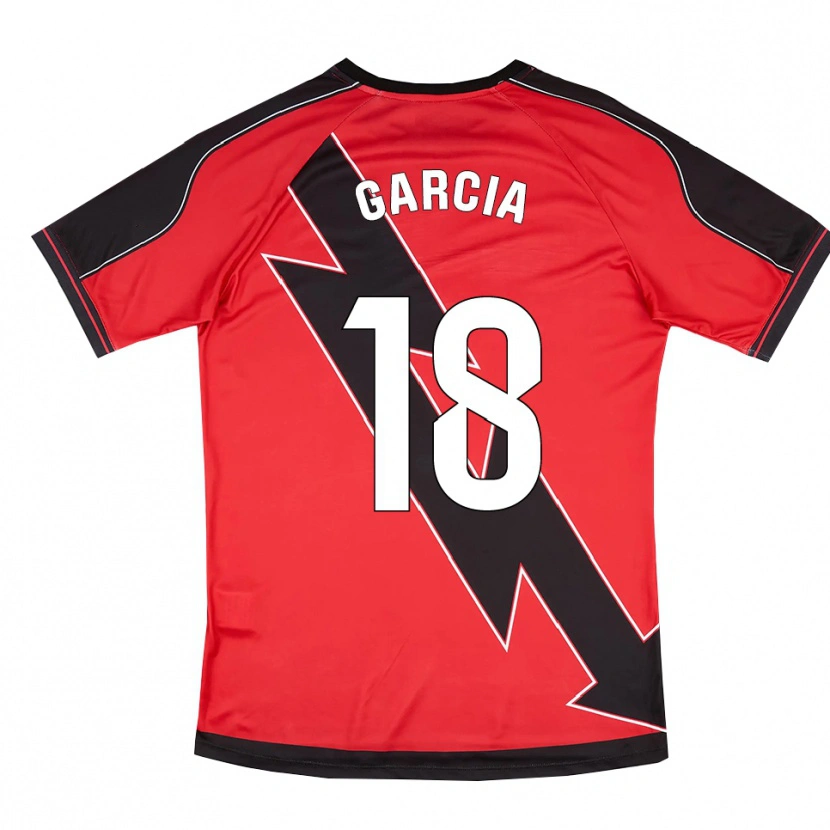 Danxen Herren Álvaro García #18 Rot Schwarz Auswärtstrikot Trikot 2025/26 T-Shirt Österreich