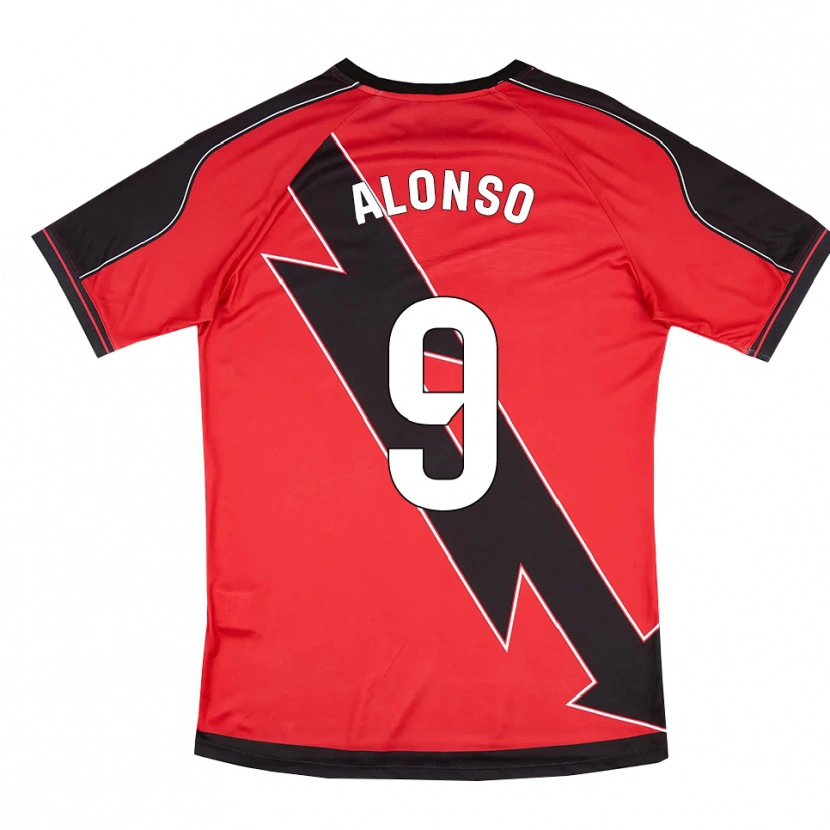 Danxen Herren Sergio Alonso #9 Rot Schwarz Auswärtstrikot Trikot 2025/26 T-Shirt Österreich