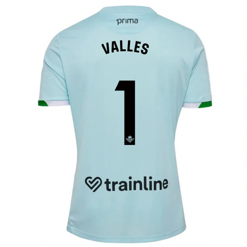 Danxen Herren Álvaro Valles #1 Himmelblau Grün Auswärtstrikot Trikot 2025/26 T-Shirt Österreich