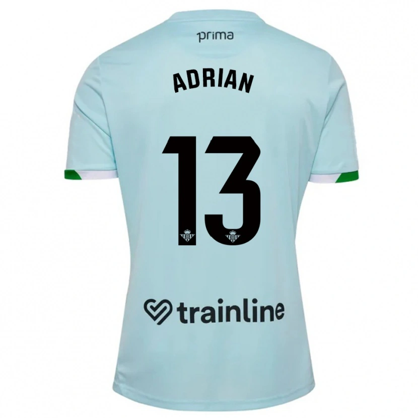 Danxen Herren Adrián #13 Himmelblau Grün Auswärtstrikot Trikot 2025/26 T-Shirt Österreich