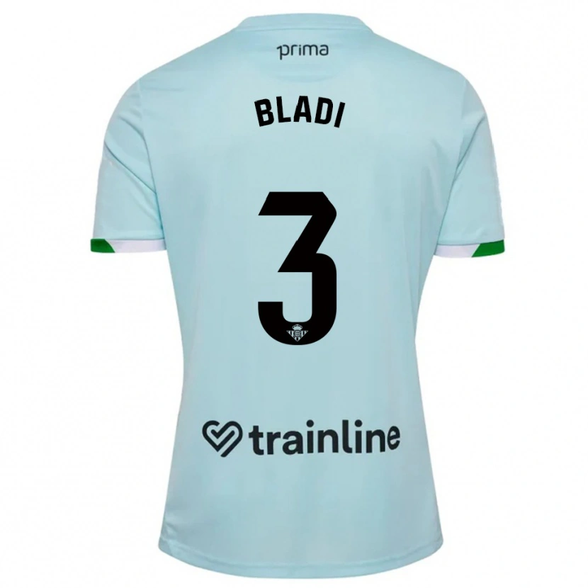 Danxen Herren Darling Bladi #3 Himmelblau Grün Auswärtstrikot Trikot 2025/26 T-Shirt Österreich