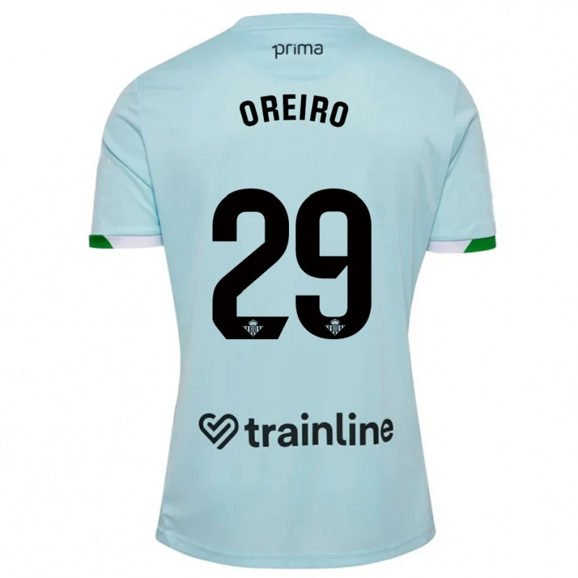 Danxen Herren Jorge Oreiro #29 Himmelblau Grün Auswärtstrikot Trikot 2025/26 T-Shirt Österreich
