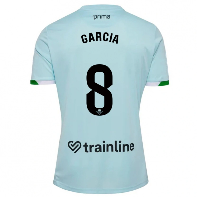Danxen Herren Naima García #8 Himmelblau Grün Auswärtstrikot Trikot 2025/26 T-Shirt Österreich