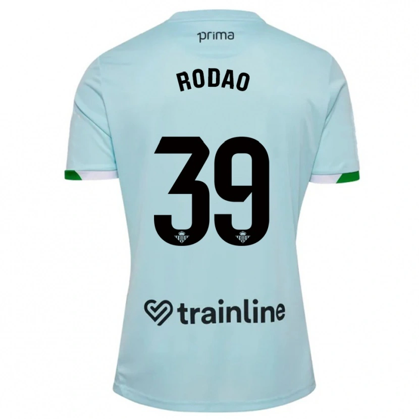 Danxen Herren Alba Rodao #39 Himmelblau Grün Auswärtstrikot Trikot 2025/26 T-Shirt Österreich