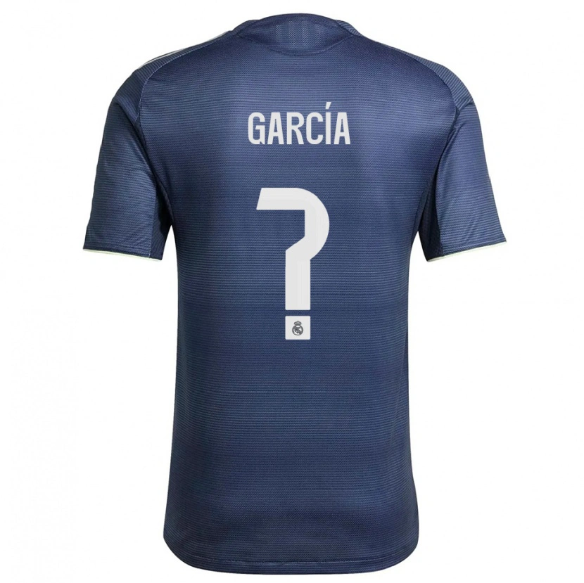 Danxen Herren Andrés García #0 Marine Silber Auswärtstrikot Trikot 2025/26 T-Shirt Österreich