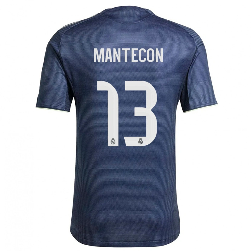 Danxen Herren Hugo Mantecón #13 Marine Silber Auswärtstrikot Trikot 2025/26 T-Shirt Österreich