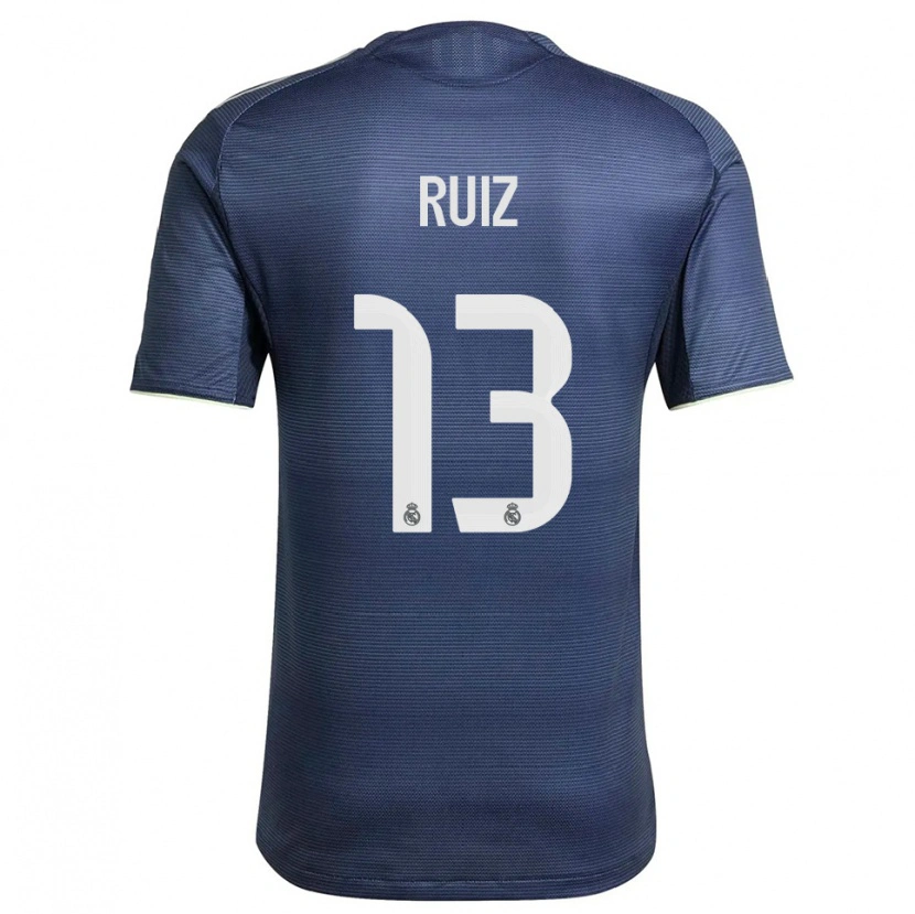 Danxen Herren Guillermo Ruiz #13 Marine Silber Auswärtstrikot Trikot 2025/26 T-Shirt Österreich