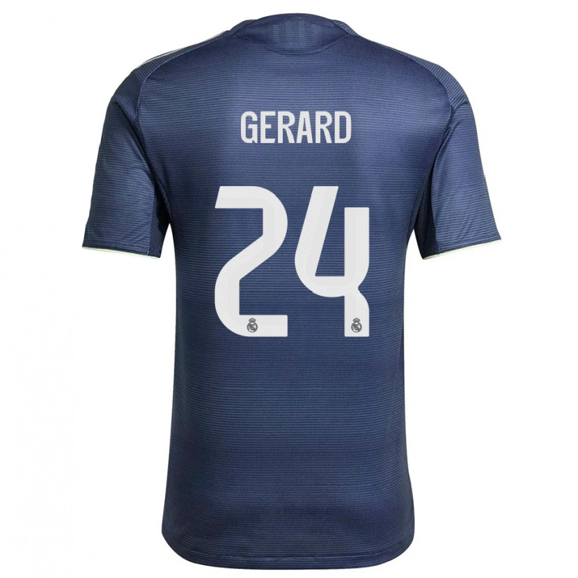 Danxen Herren Meline Gerard #24 Marine Silber Auswärtstrikot Trikot 2025/26 T-Shirt Österreich