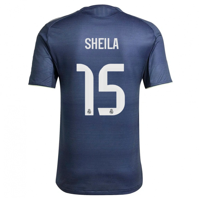 Danxen Herren Sheila García #15 Marine Silber Auswärtstrikot Trikot 2025/26 T-Shirt Österreich