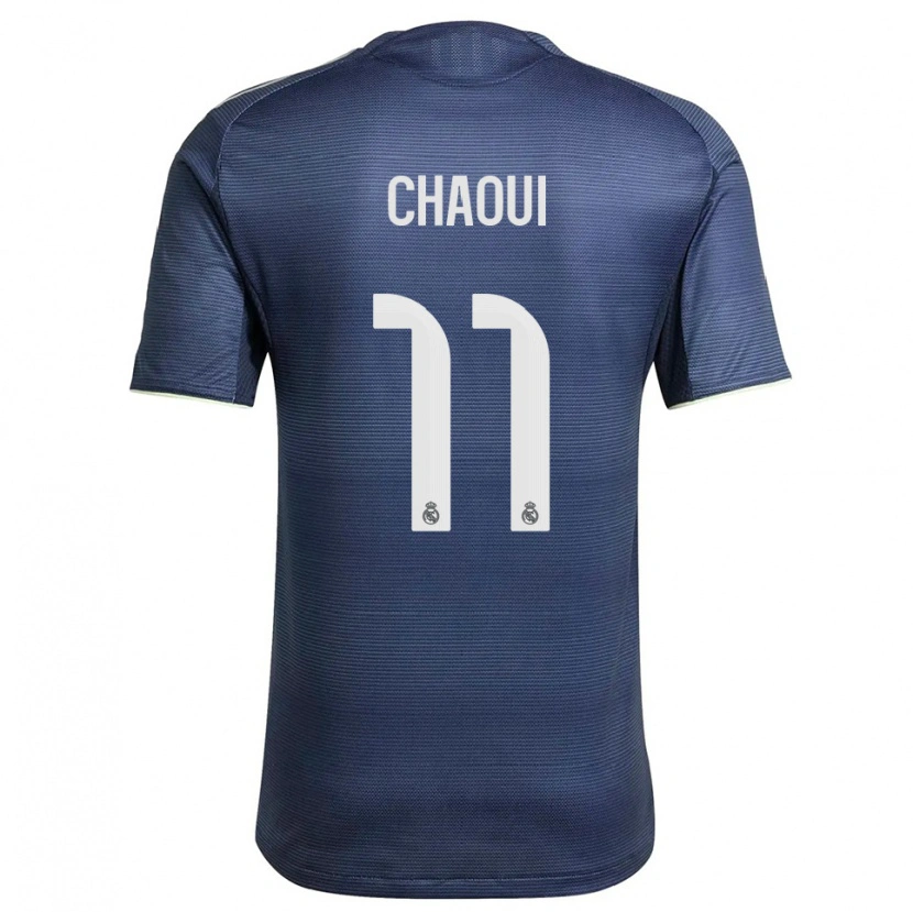 Danxen Herren Omar Chaoui #11 Marine Silber Auswärtstrikot Trikot 2025/26 T-Shirt Österreich