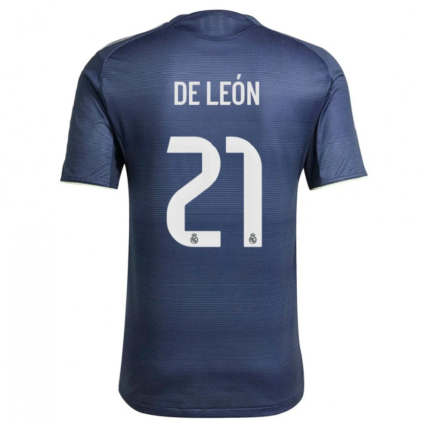 Danxen Herren Jeremy De León #21 Marine Silber Auswärtstrikot Trikot 2025/26 T-Shirt Österreich