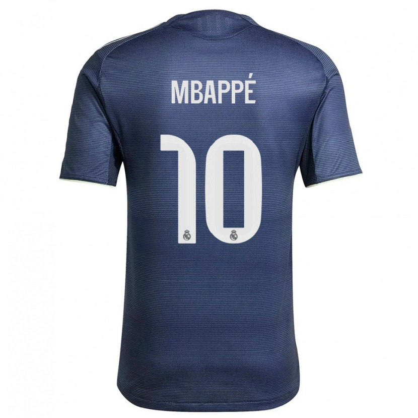 Danxen Herren Kylian Mbappé #10 Marine Silber Auswärtstrikot Trikot 2025/26 T-Shirt Österreich