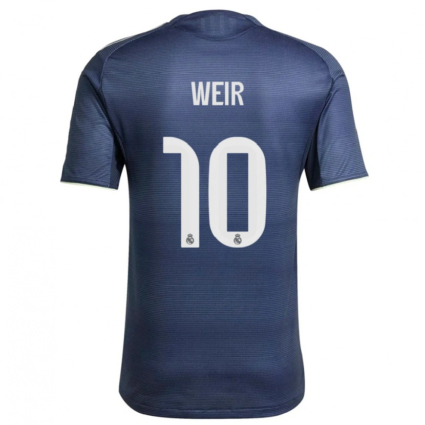 Danxen Herren Caroline Weir #10 Marine Silber Auswärtstrikot Trikot 2025/26 T-Shirt Österreich