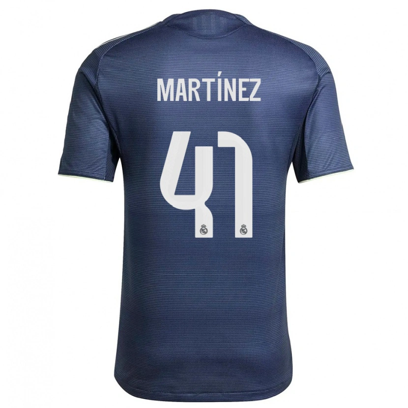 Danxen Herren Joan Martínez #41 Marine Silber Auswärtstrikot Trikot 2025/26 T-Shirt Österreich