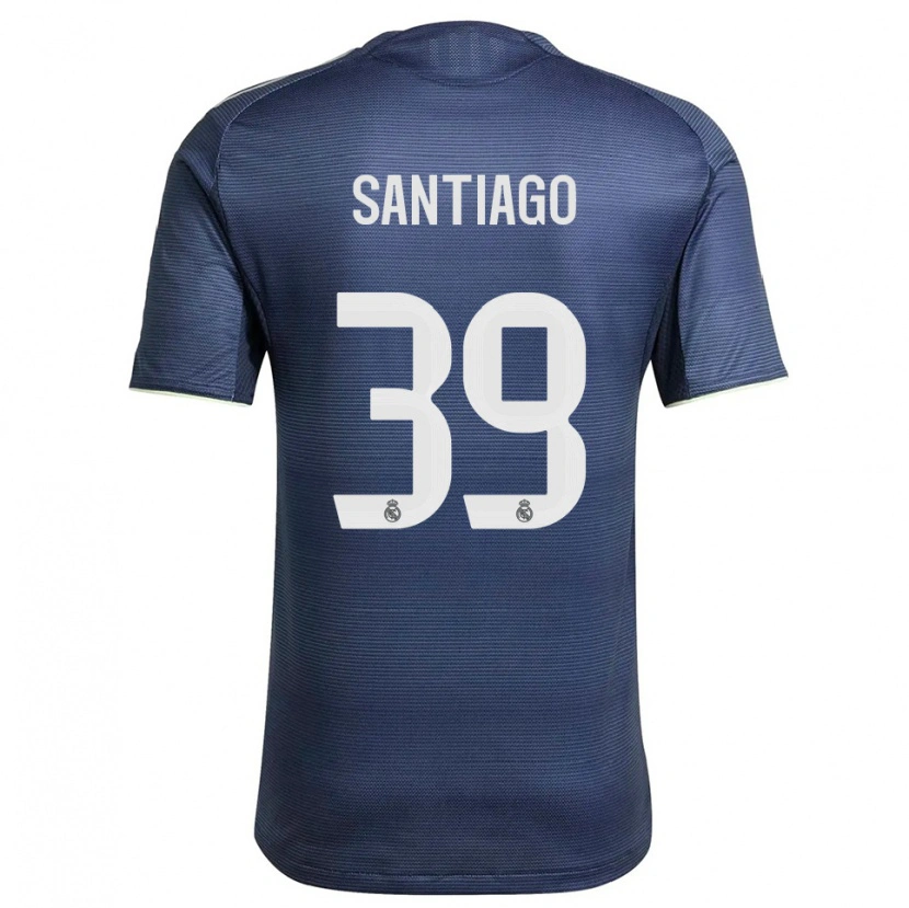 Danxen Herren Aimar Santiago #39 Marine Silber Auswärtstrikot Trikot 2025/26 T-Shirt Österreich