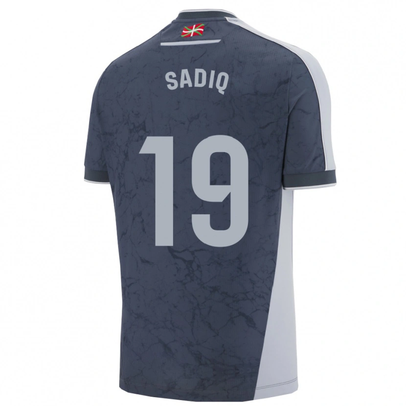 Danxen Herren Umar Sadiq #19 Dunkelblau Weiß Auswärtstrikot Trikot 2025/26 T-Shirt Österreich