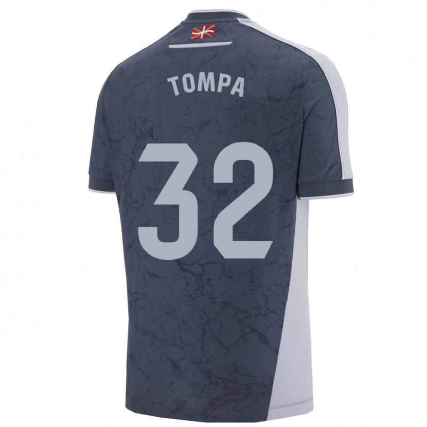 Danxen Herren Ákos Tompa #32 Dunkelblau Weiß Auswärtstrikot Trikot 2025/26 T-Shirt Österreich
