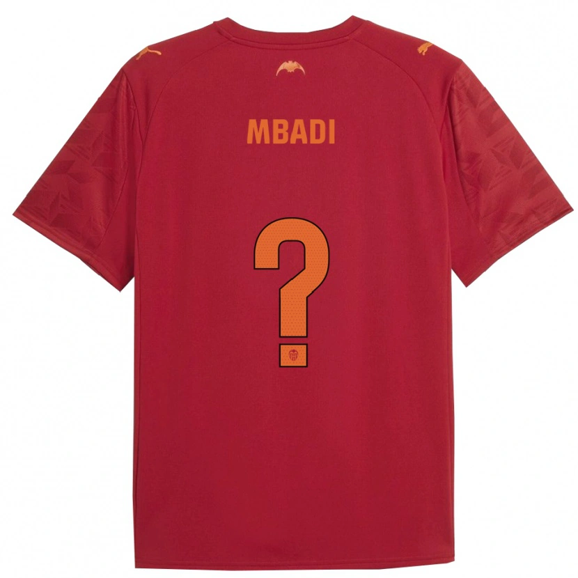 Danxen Herren Amanda Mbadi #0 Rot Orange Auswärtstrikot Trikot 2025/26 T-Shirt Österreich
