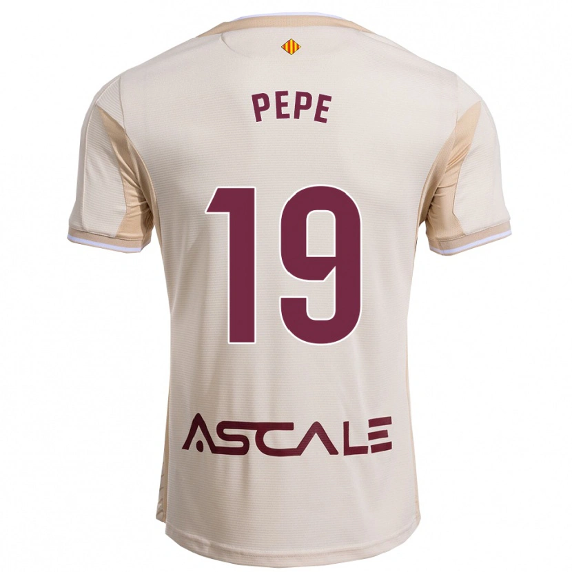 Danxen Herren Nicolas Pépé #19 Cremeweiß Burgunderrot Auswärtstrikot Trikot 2025/26 T-Shirt Österreich