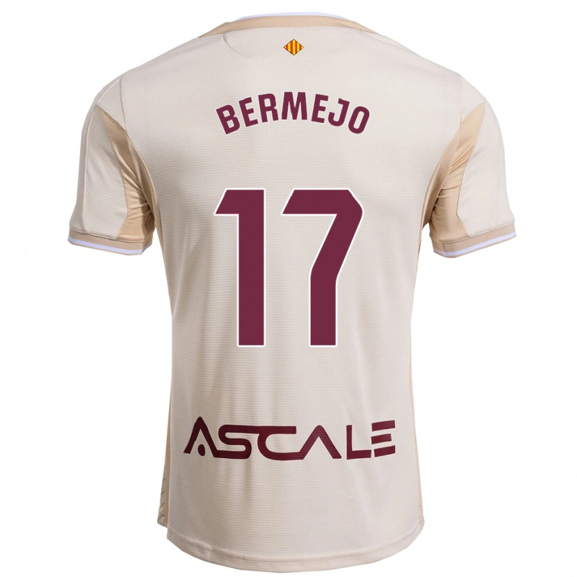 Danxen Herren Celso Bermejo #17 Cremeweiß Burgunderrot Auswärtstrikot Trikot 2025/26 T-Shirt Österreich