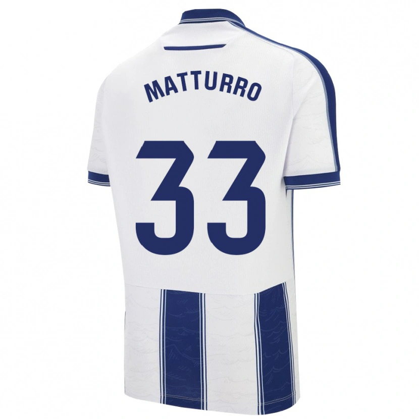 Danxen Herren Alan Matturro #33 Marine Weiß Auswärtstrikot Trikot 2025/26 T-Shirt Österreich