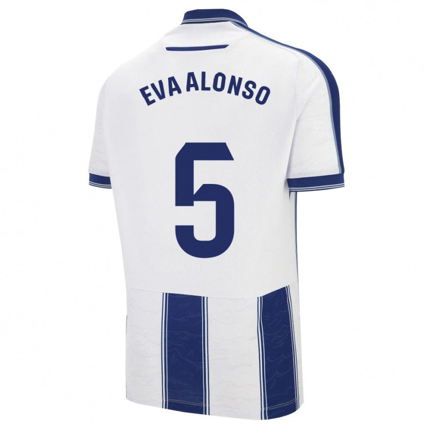 Danxen Herren Eva Alonso #5 Marine Weiß Auswärtstrikot Trikot 2025/26 T-Shirt Österreich