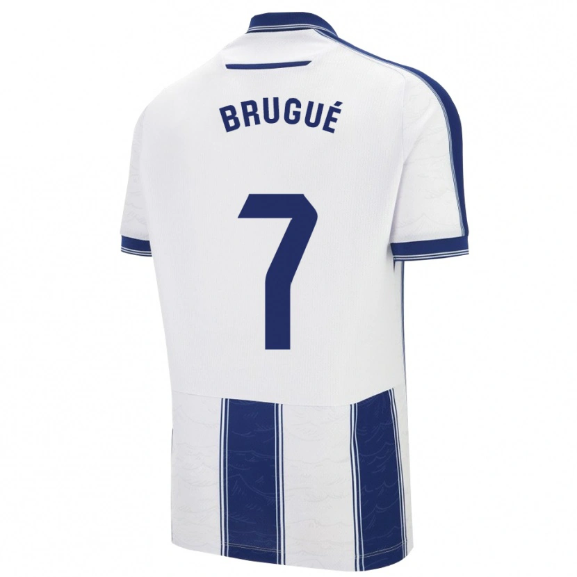 Danxen Herren Roger Brugué #7 Marine Weiß Auswärtstrikot Trikot 2025/26 T-Shirt Österreich
