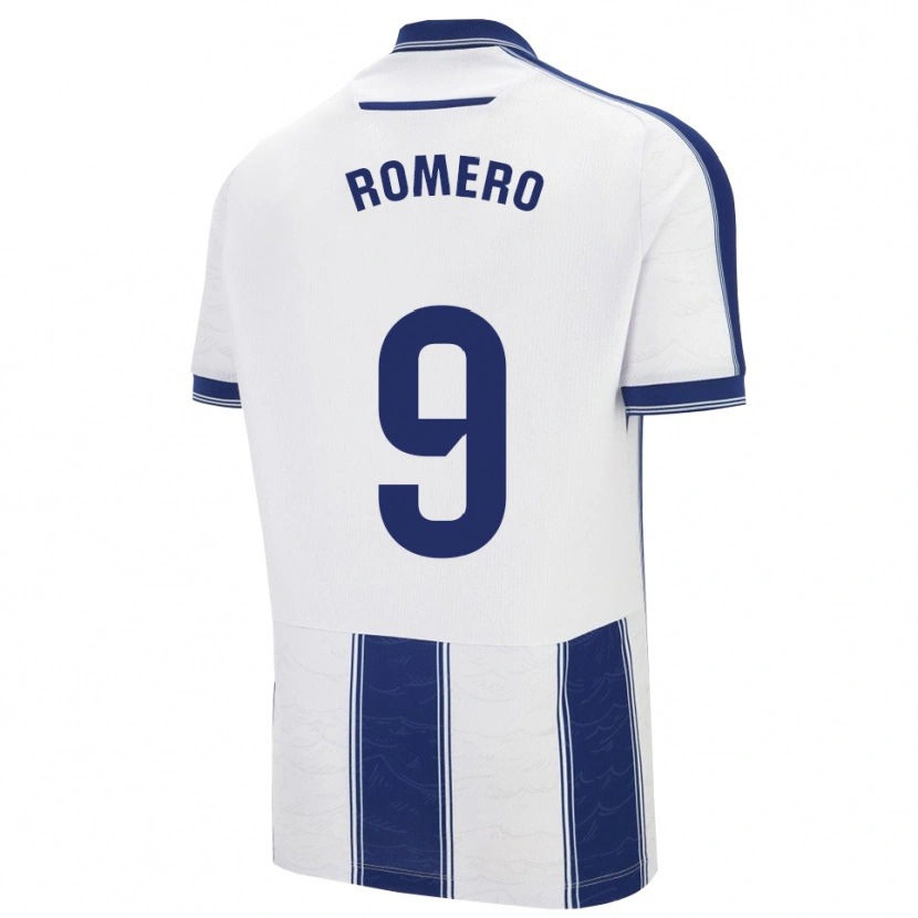 Danxen Herren Iván Romero #9 Marine Weiß Auswärtstrikot Trikot 2025/26 T-Shirt Österreich