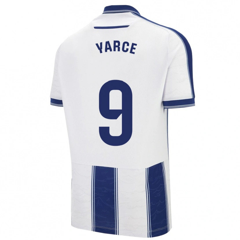Danxen Herren Brandon Yarce #9 Marine Weiß Auswärtstrikot Trikot 2025/26 T-Shirt Österreich