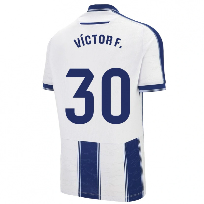 Danxen Herren Víctor Fernández #30 Marine Weiß Auswärtstrikot Trikot 2025/26 T-Shirt Österreich