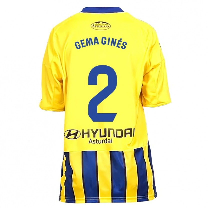 Danxen Herren Gema Ginés #2 Gelb Blau Auswärtstrikot Trikot 2025/26 T-Shirt Österreich