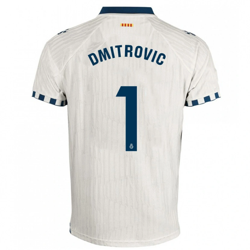 Danxen Herren Marko Dmitrovic #1 Weiß Blau Auswärtstrikot Trikot 2025/26 T-Shirt Österreich