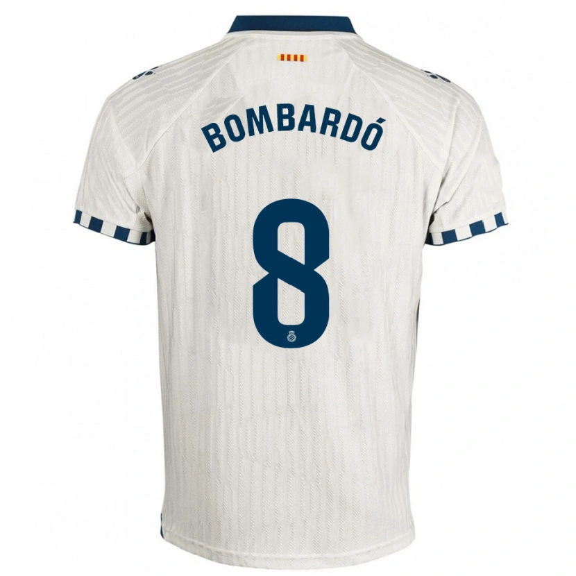 Danxen Herren Alex Bombardó #8 Weiß Blau Auswärtstrikot Trikot 2025/26 T-Shirt Österreich