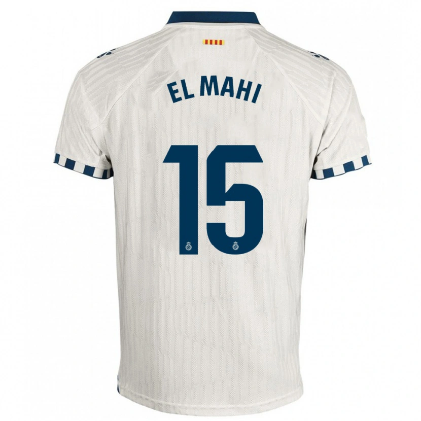 Danxen Herren Mohamed El Mahi #15 Weiß Blau Auswärtstrikot Trikot 2025/26 T-Shirt Österreich