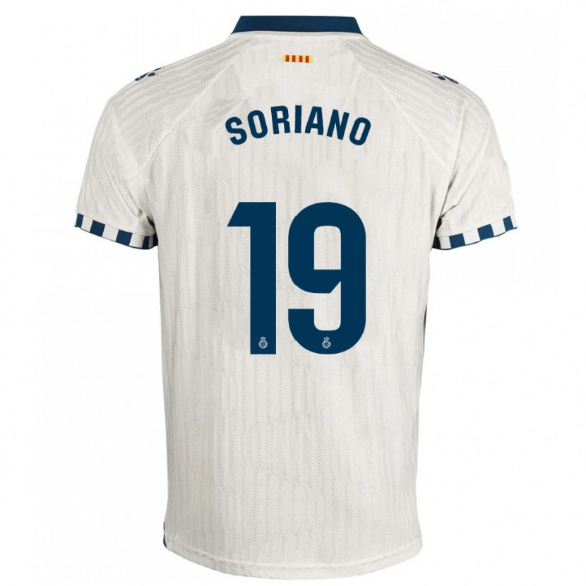 Danxen Herren Aarón Soriano #19 Weiß Blau Auswärtstrikot Trikot 2025/26 T-Shirt Österreich