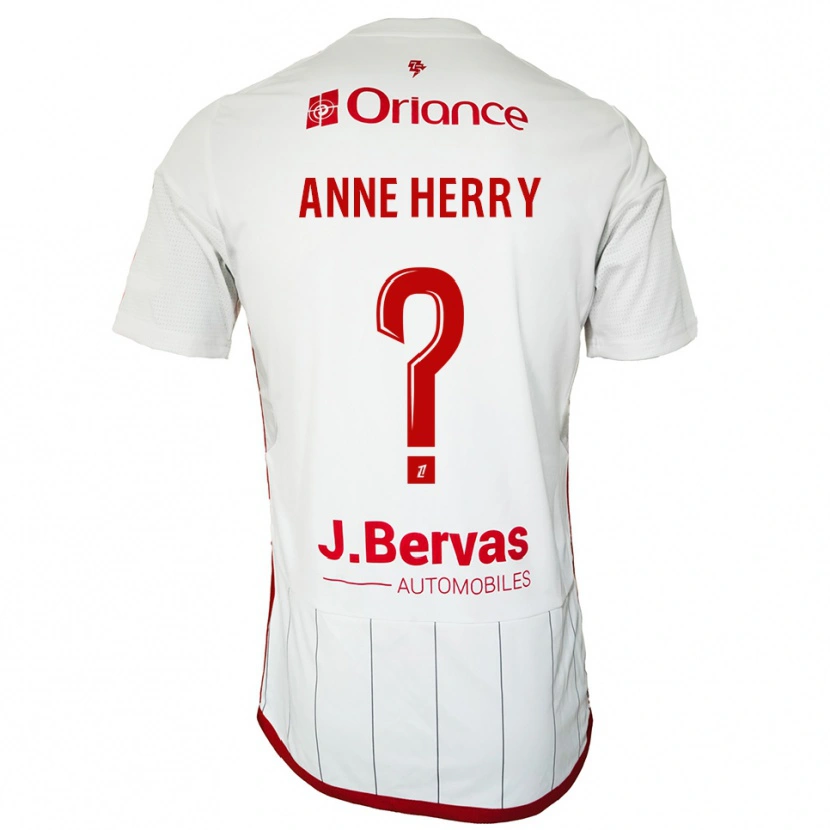 Danxen Herren Lou Anne Herry #0 Weiß Rot Auswärtstrikot Trikot 2025/26 T-Shirt Österreich