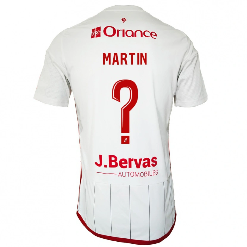 Danxen Herren Clara Martin #0 Weiß Rot Auswärtstrikot Trikot 2025/26 T-Shirt Österreich