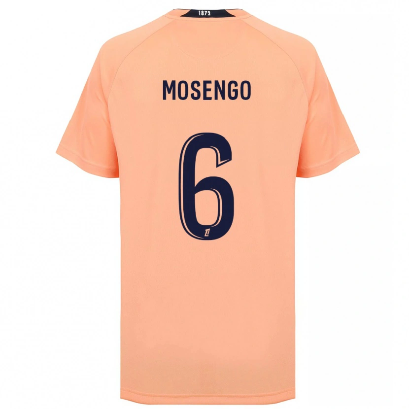 Danxen Herren Daren Mosengo #6 Orange Marineblau Auswärtstrikot Trikot 2025/26 T-Shirt Österreich