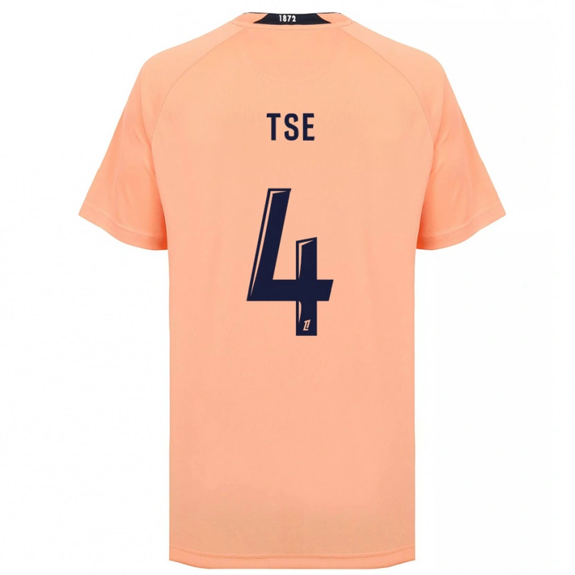 Danxen Herren Élisabeth Tsé #4 Orange Marineblau Auswärtstrikot Trikot 2025/26 T-Shirt Österreich