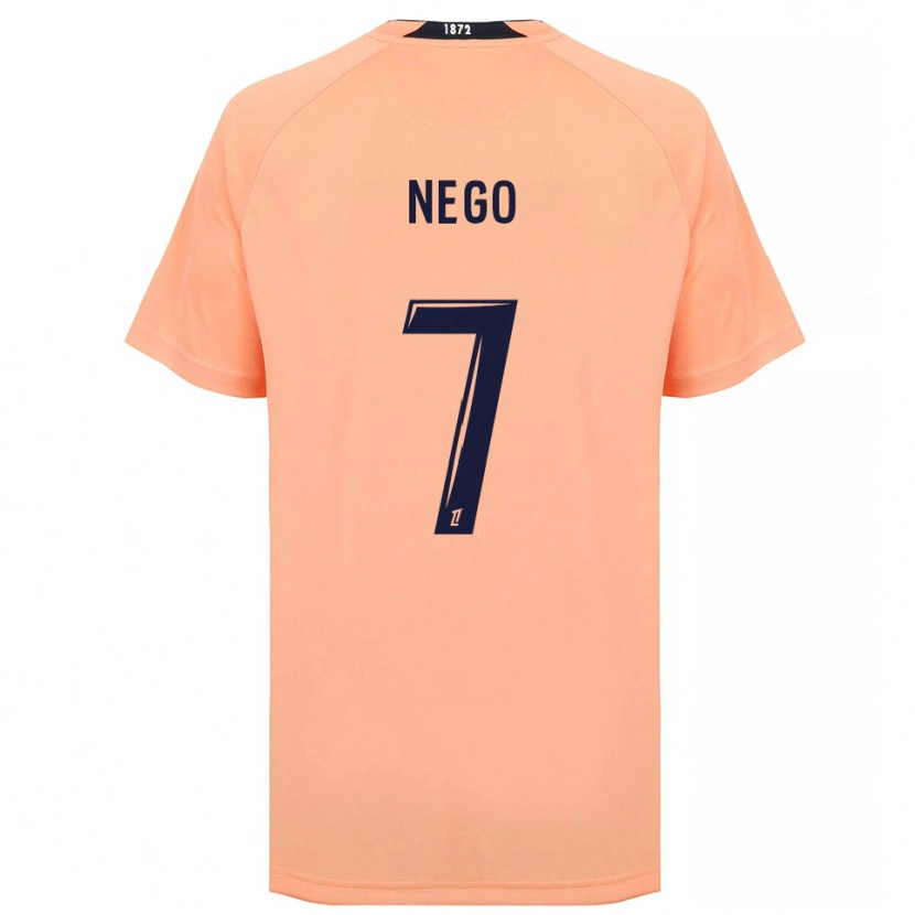 Danxen Herren Loïc Nego #7 Orange Marineblau Auswärtstrikot Trikot 2025/26 T-Shirt Österreich