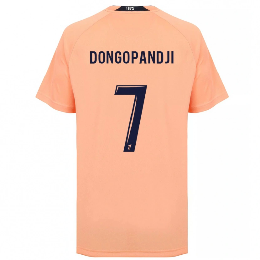 Danxen Herren Hakim Dongopandji #7 Orange Marineblau Auswärtstrikot Trikot 2025/26 T-Shirt Österreich