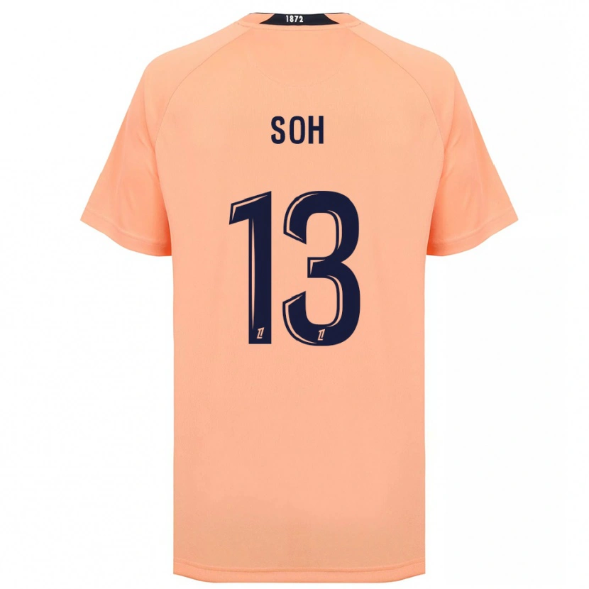 Danxen Herren Yanis Soh #13 Orange Marineblau Auswärtstrikot Trikot 2025/26 T-Shirt Österreich