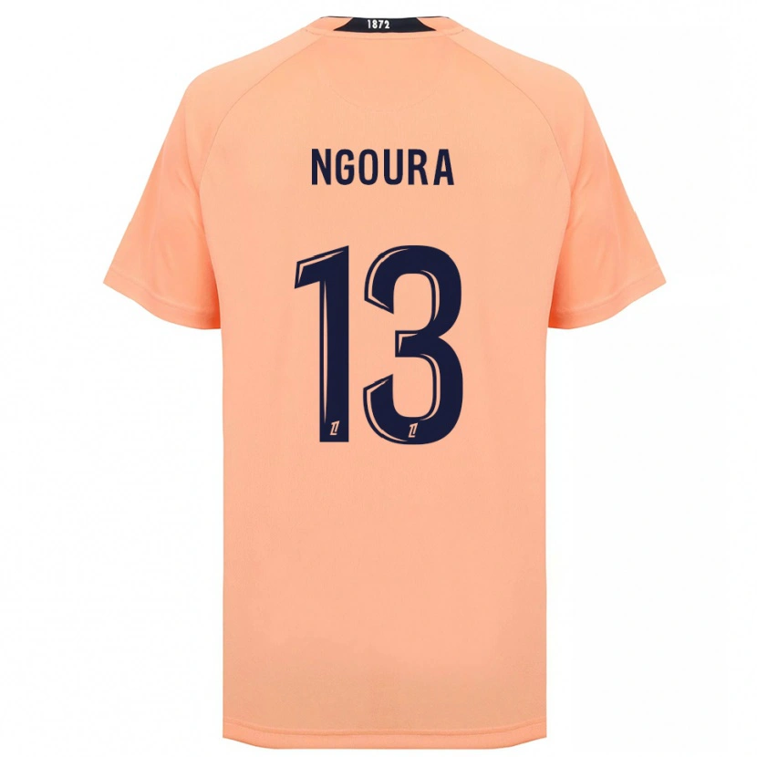 Danxen Herren Steve Ngoura #13 Orange Marineblau Auswärtstrikot Trikot 2025/26 T-Shirt Österreich