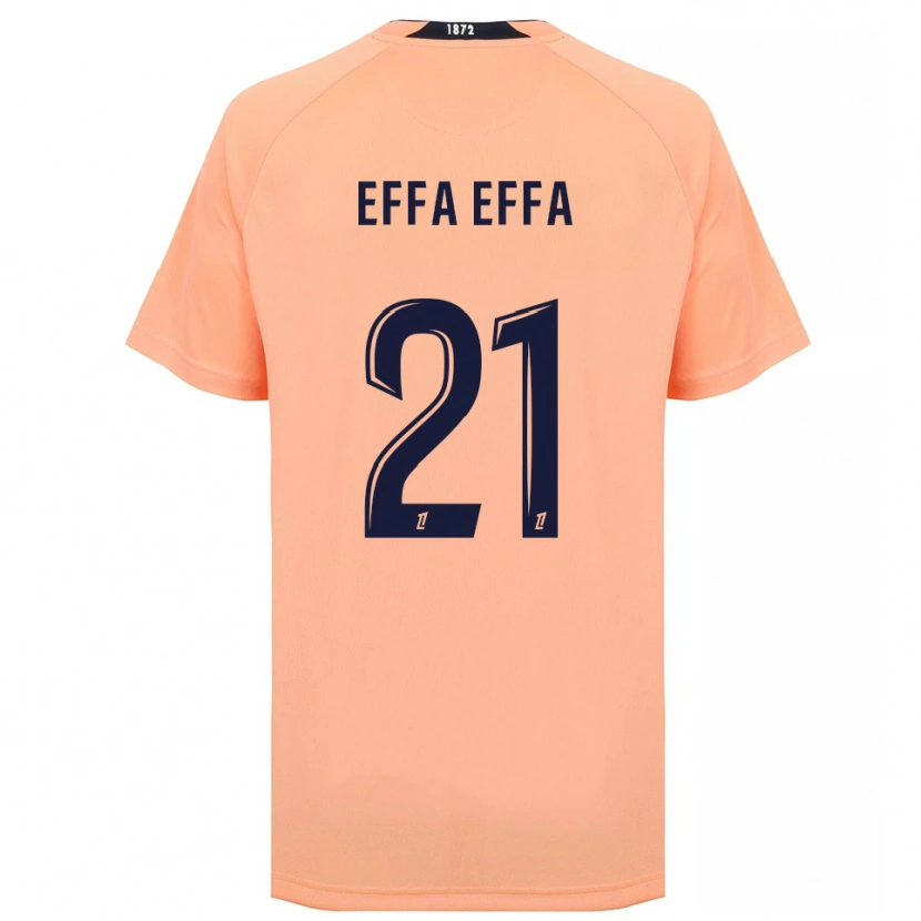 Danxen Herren Chancelle Effa Effa #21 Orange Marineblau Auswärtstrikot Trikot 2025/26 T-Shirt Österreich