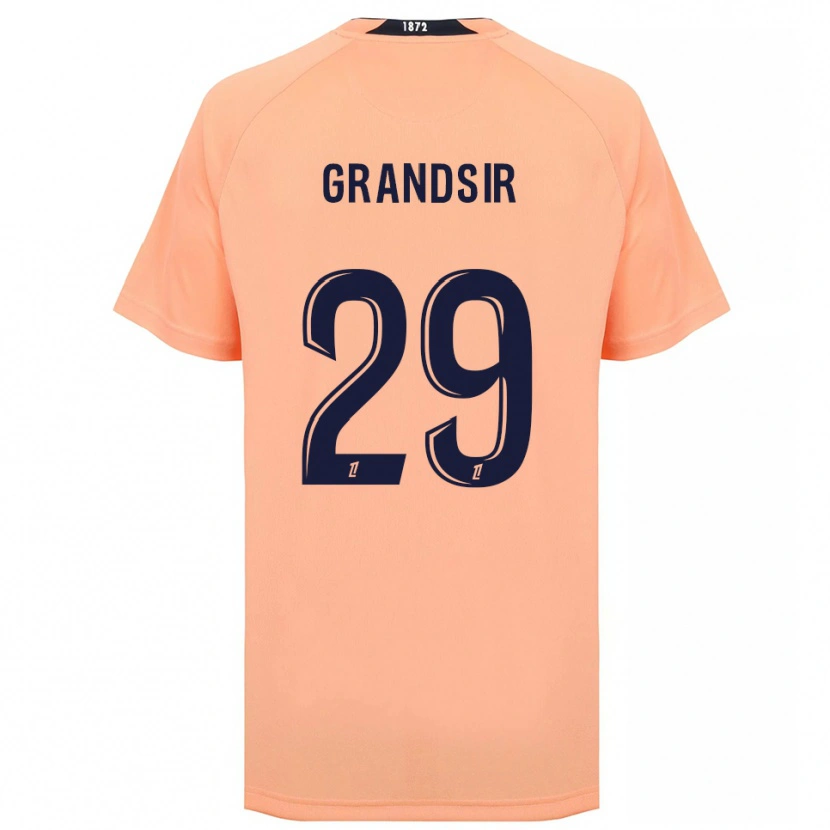 Danxen Herren Samuel Grandsir #29 Orange Marineblau Auswärtstrikot Trikot 2025/26 T-Shirt Österreich